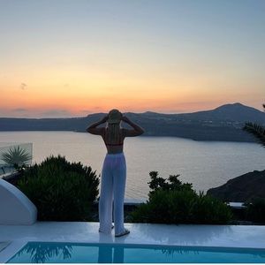 LTS Tall Wide Leg Beach Trousers